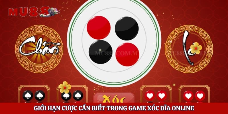 Xóc Đĩa 123b - Cách Tham Gia Cá Cược Hiệu Quả Tại Mu88 6 Giới hạn cược cần biết trong game xóc đĩa online