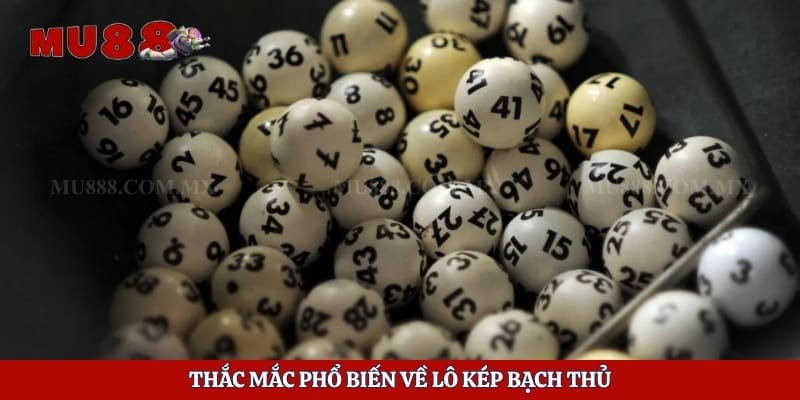 Bạch Thủ Lô Kép - Cách Nhận Biết, Phương Pháp Chọn Số Chuẩn 6 Thắc mắc phổ biến về lô kép bạch thủ