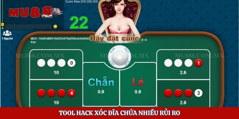 Tool hack xóc đĩa chứa nhiều rủi ro