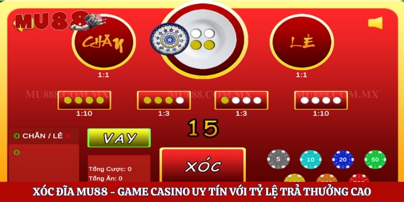 Xóc Đĩa Mu88 - Game Casino Uy Tín Với Tỷ Lệ Trả Thưởng Cao 1 Xóc Đĩa Mu88 - Game Casino Uy Tín Với Tỷ Lệ Trả Thưởng Cao